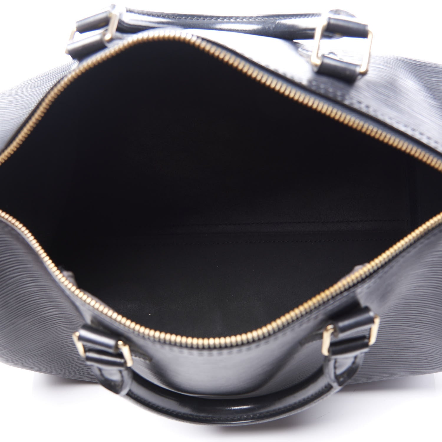 Louis Vuitton Epi Speedy 30 Black 4 of 10