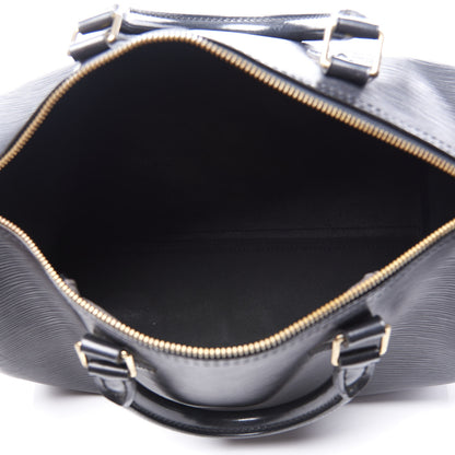 Louis Vuitton Epi Speedy 30 Black 4 of 10