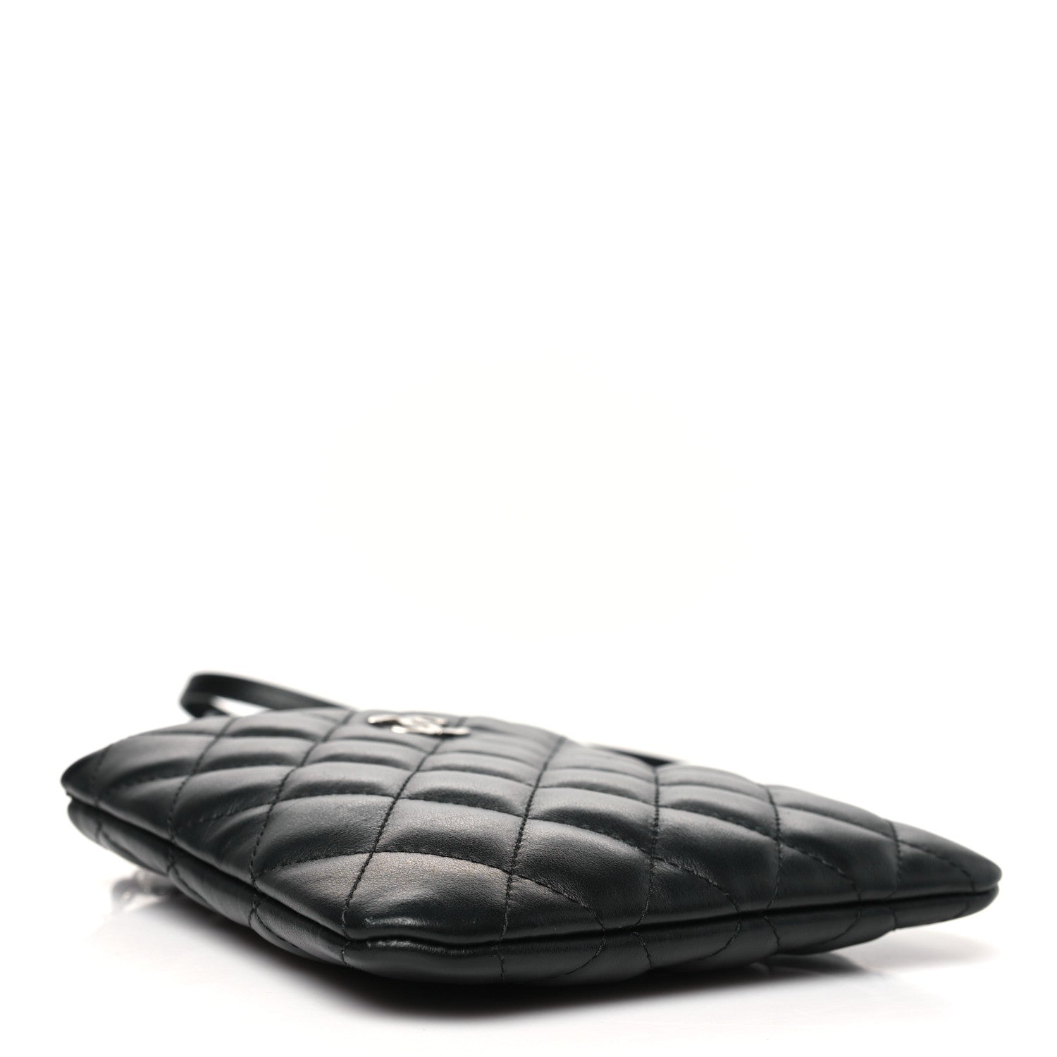 Chanel Lambskin Quilted Crossbody Bag Black 4 of 11