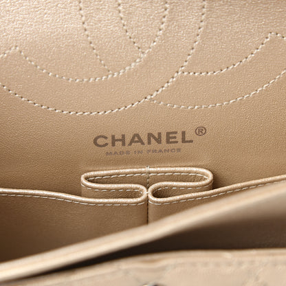 Chanel Metallic Sheepskin Quilted 2.55 Reissue 225 Flap Beige 5 of 9