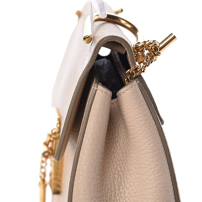 Chloe Grained Lambskin Drew Shoulder Bag Biscotti Beige 16 of 17
