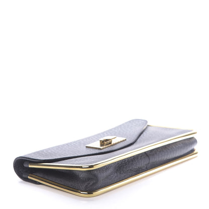 Chloe Grained Calfskin Sally Clutch Black 4 of 9