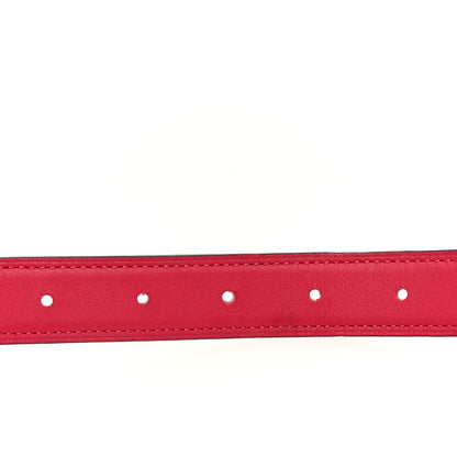 Hermes Epsom Swift 24mm Matte H Belt 75 30 Framboise Pink Rouge H 4 of 5