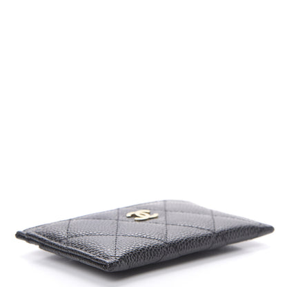 Chanel Caviar Quilted Card Holder Black 4 of 9