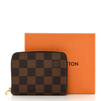 Louis Vuitton Damier Ebene Zippy Coin Purse 7 of 7
