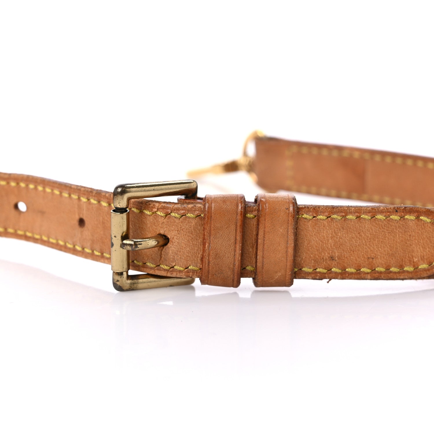 Louis Vuitton Vachetta 20mm Adjustable Shoulder Strap 6 of 9