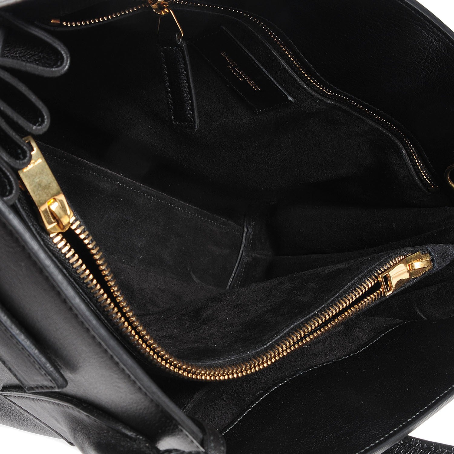 Saint Laurent Calfskin Small Sac De Jour Black 5 of 8