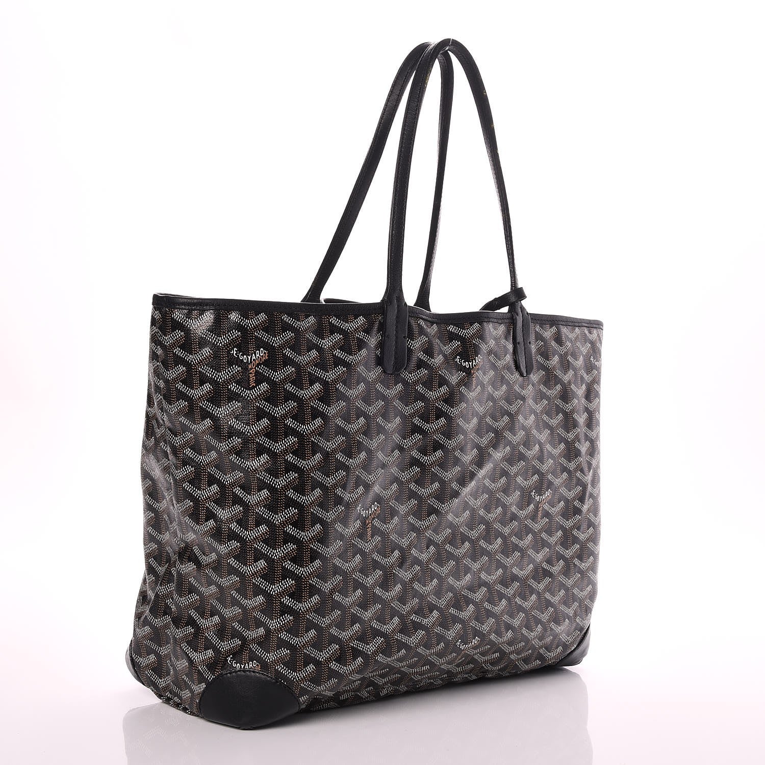 Goyard Goyardine Saint Louis PM Black 3 of 8