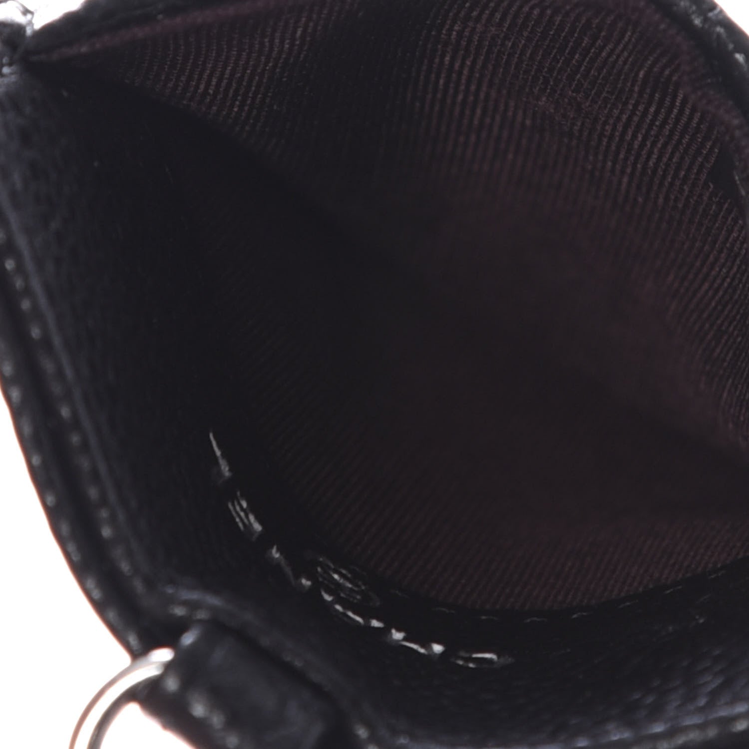 Chanel Caviar Quilted Card Holder On Chain Black 5 of 8