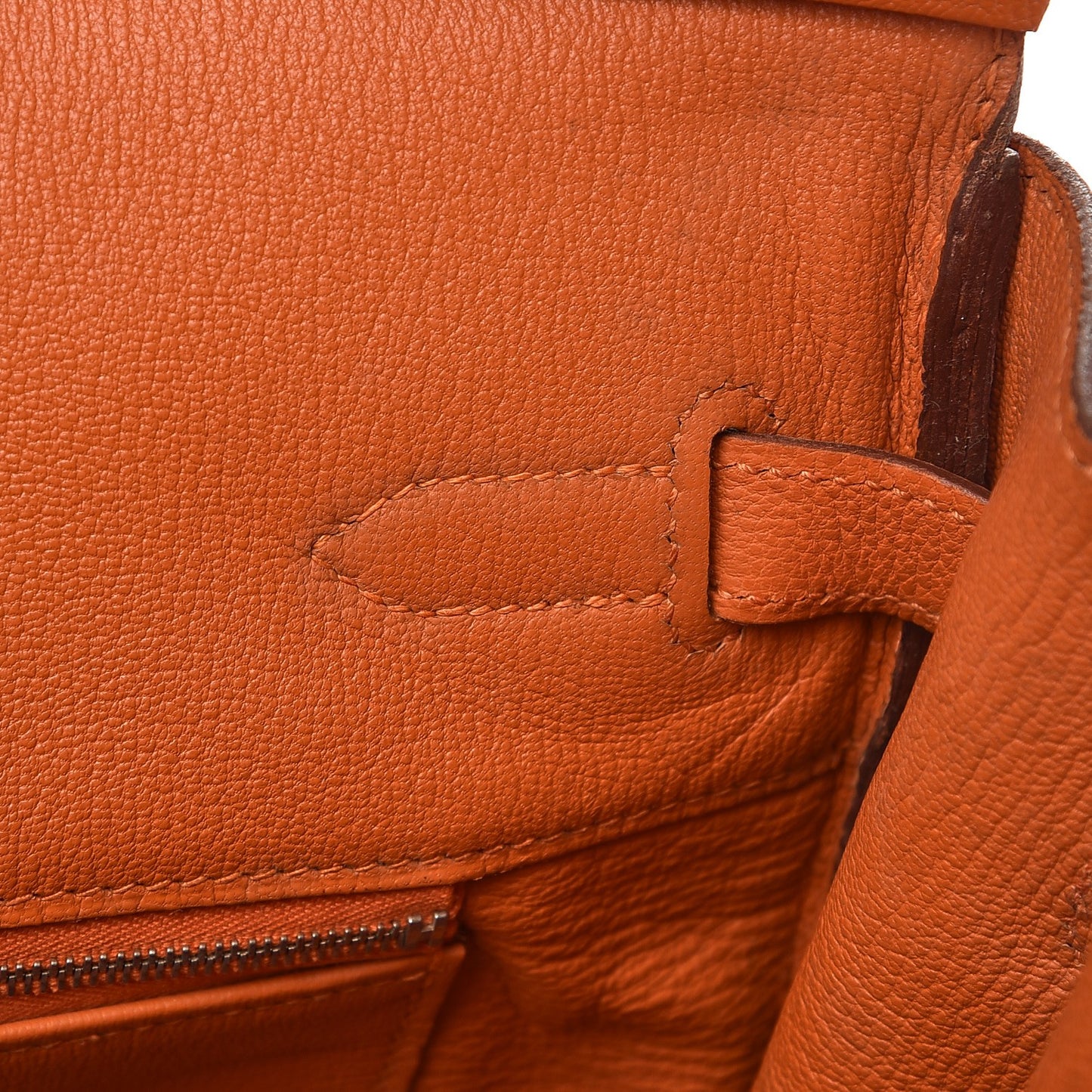 Togo Birkin 35 Orange