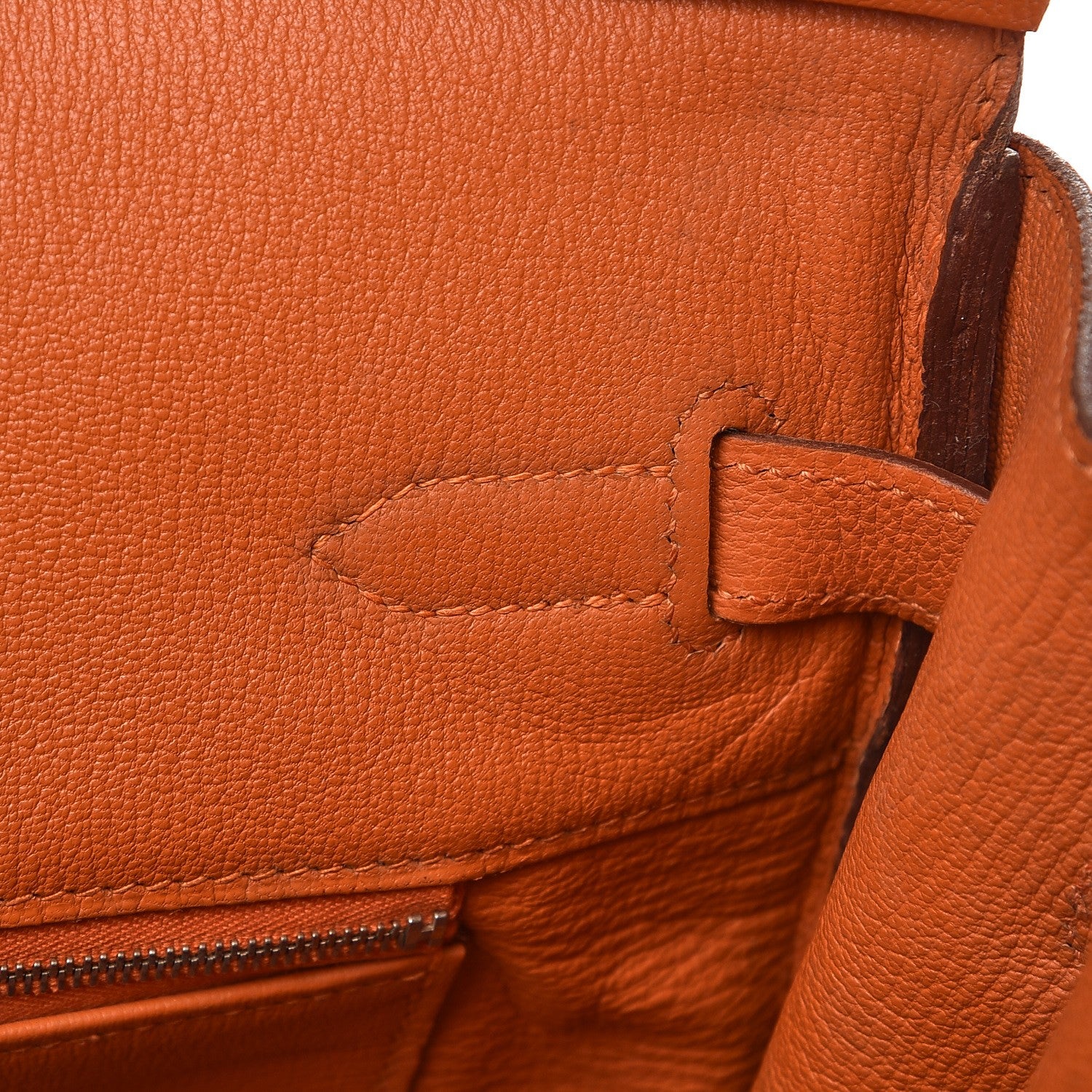 Hermes Togo Birkin 35 Orange 16 of 36