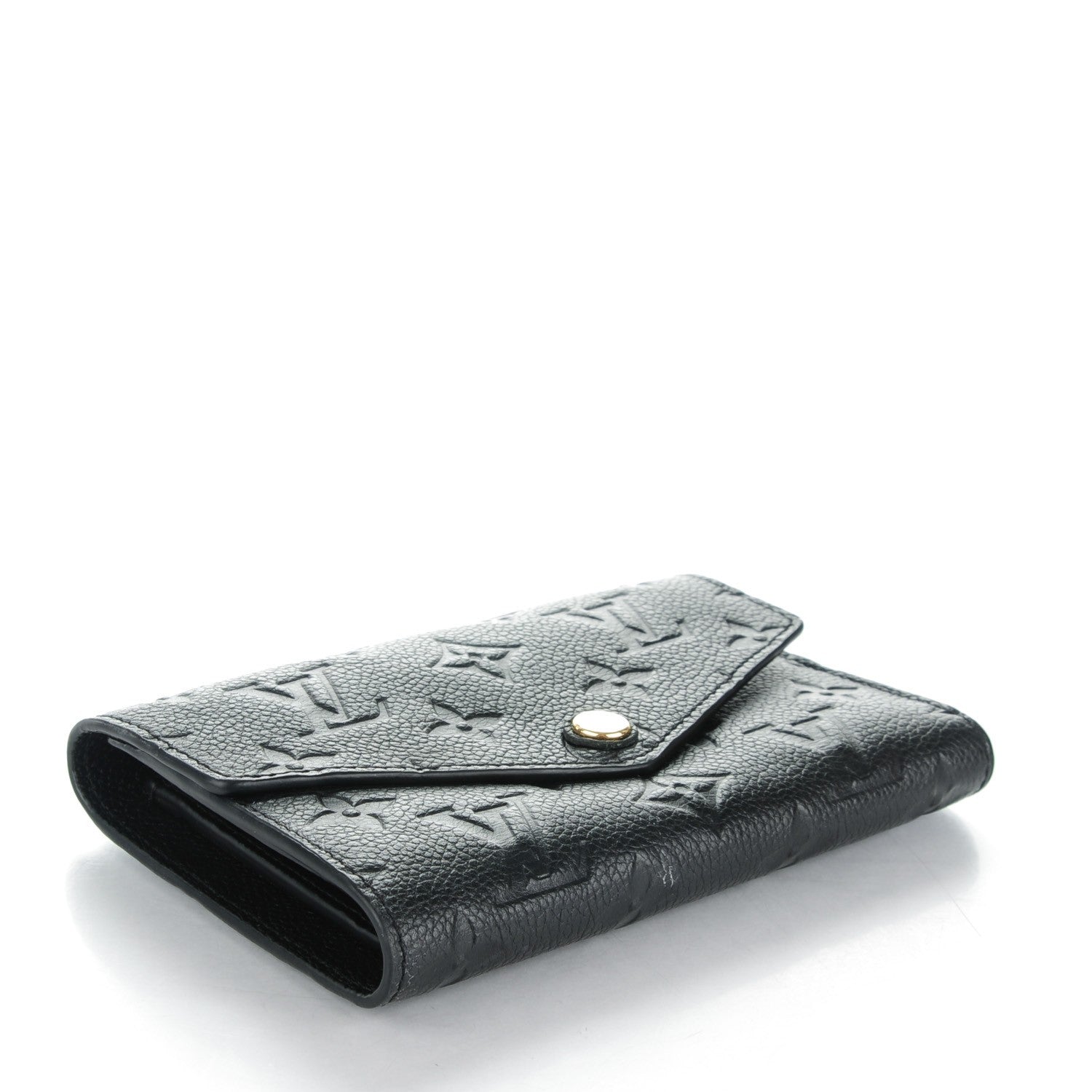 Louis Vuitton Empreinte Compact Curieuse Wallet Black 4 of 7