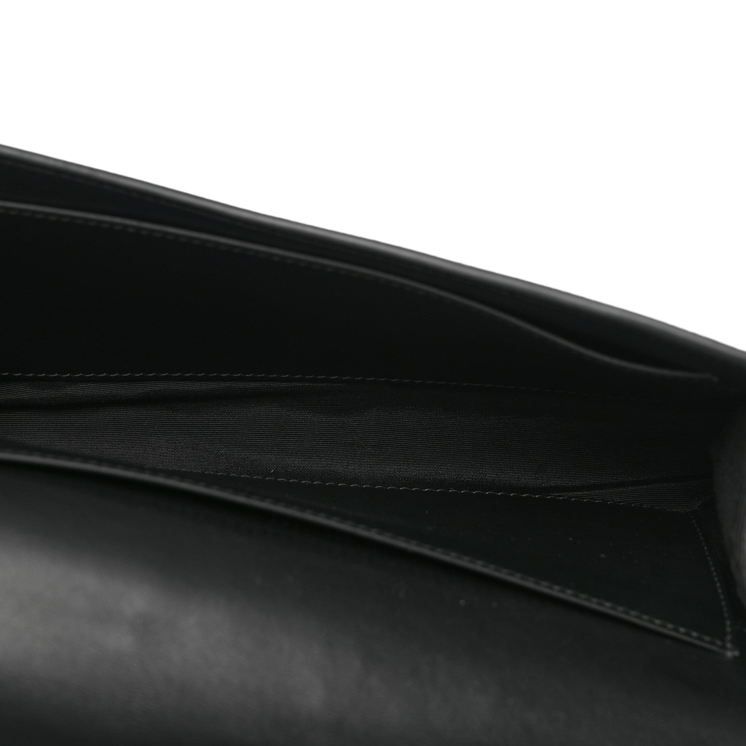 Salvatore Ferragamo Suede Crystal Gancini Wallet On Chain Black 5 of 8