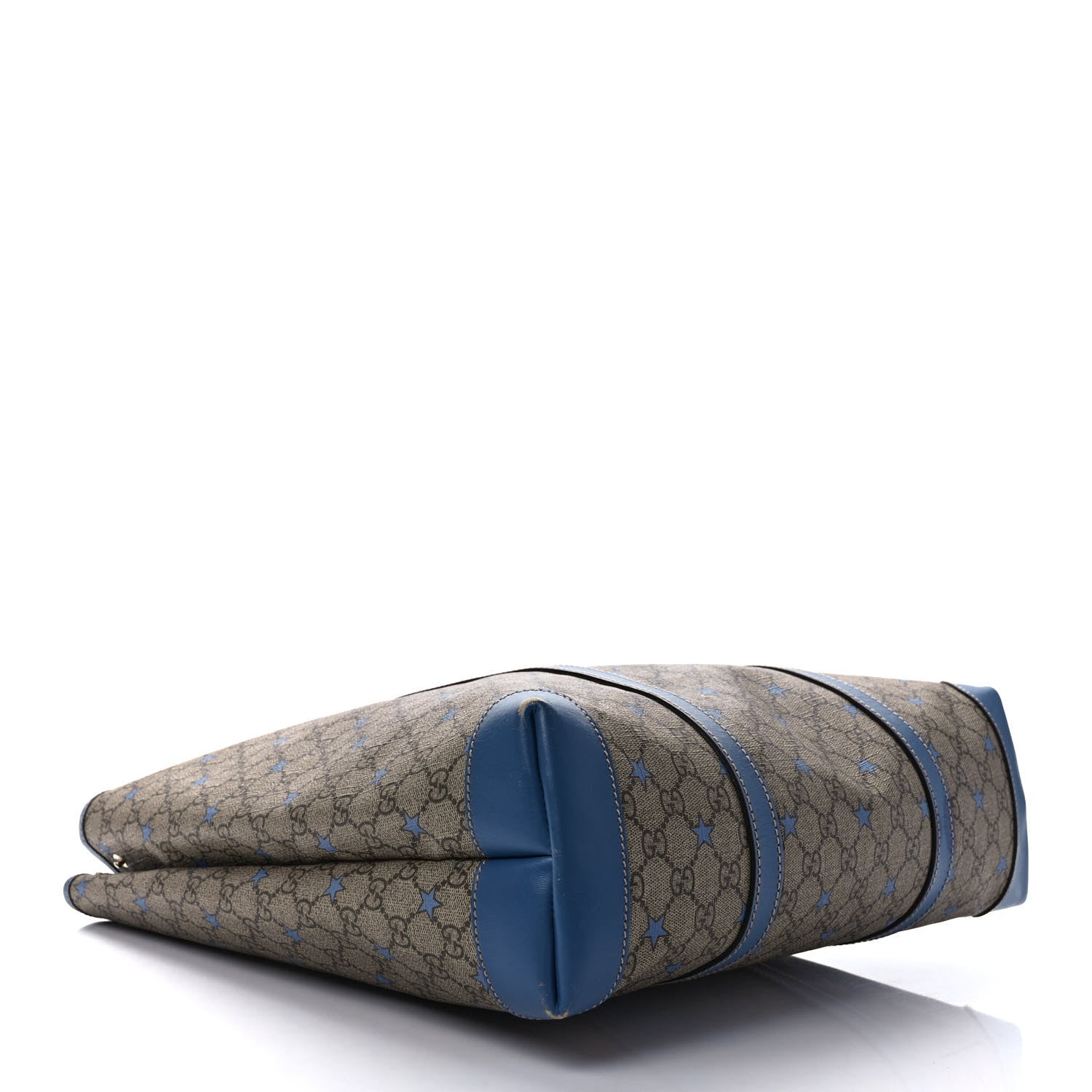 Gucci GG Plus Monogram Star Joy Vertical Tote Blue 4 of 11