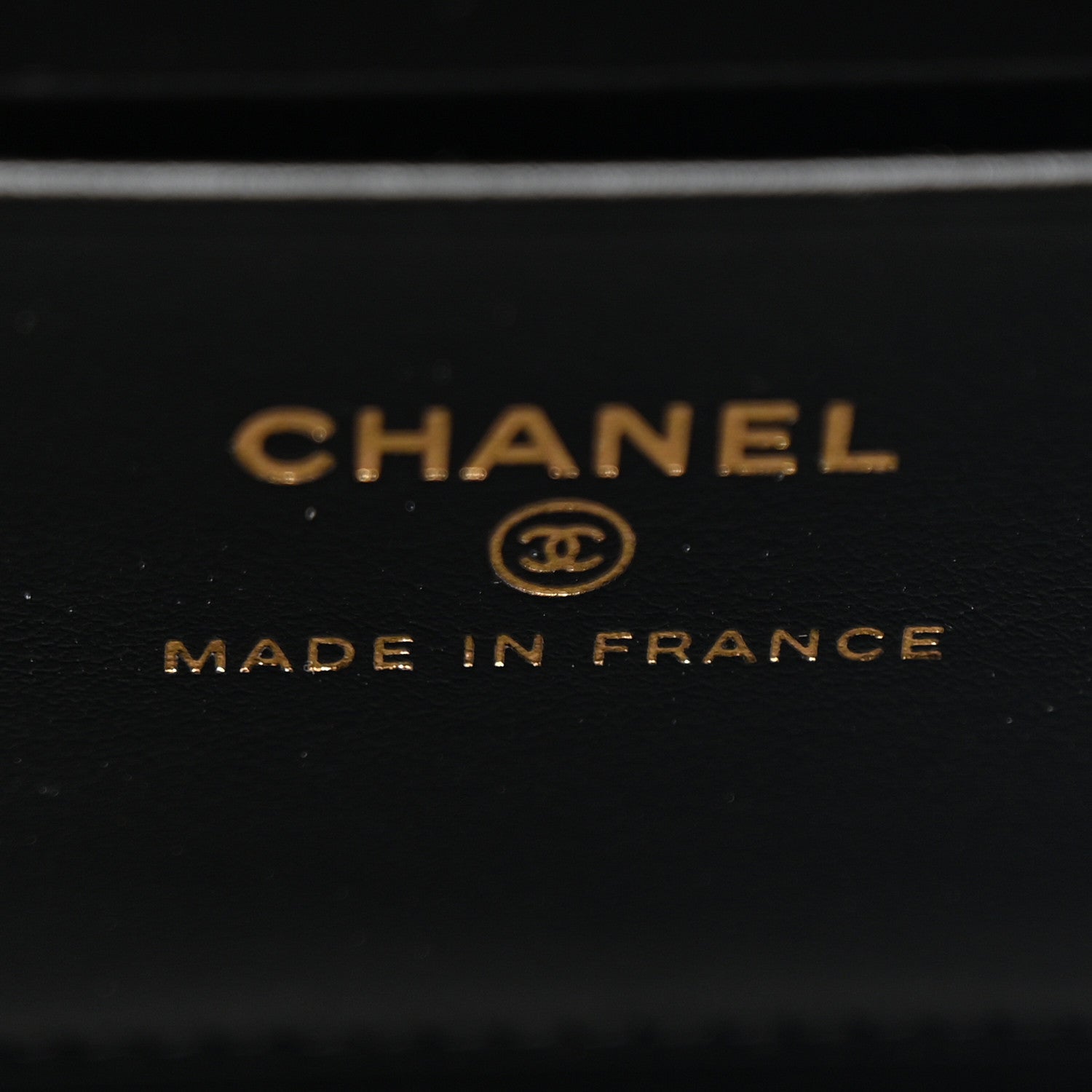 Chanel Caviar Quilted Top Handle Long Vanity Black 7 of 12