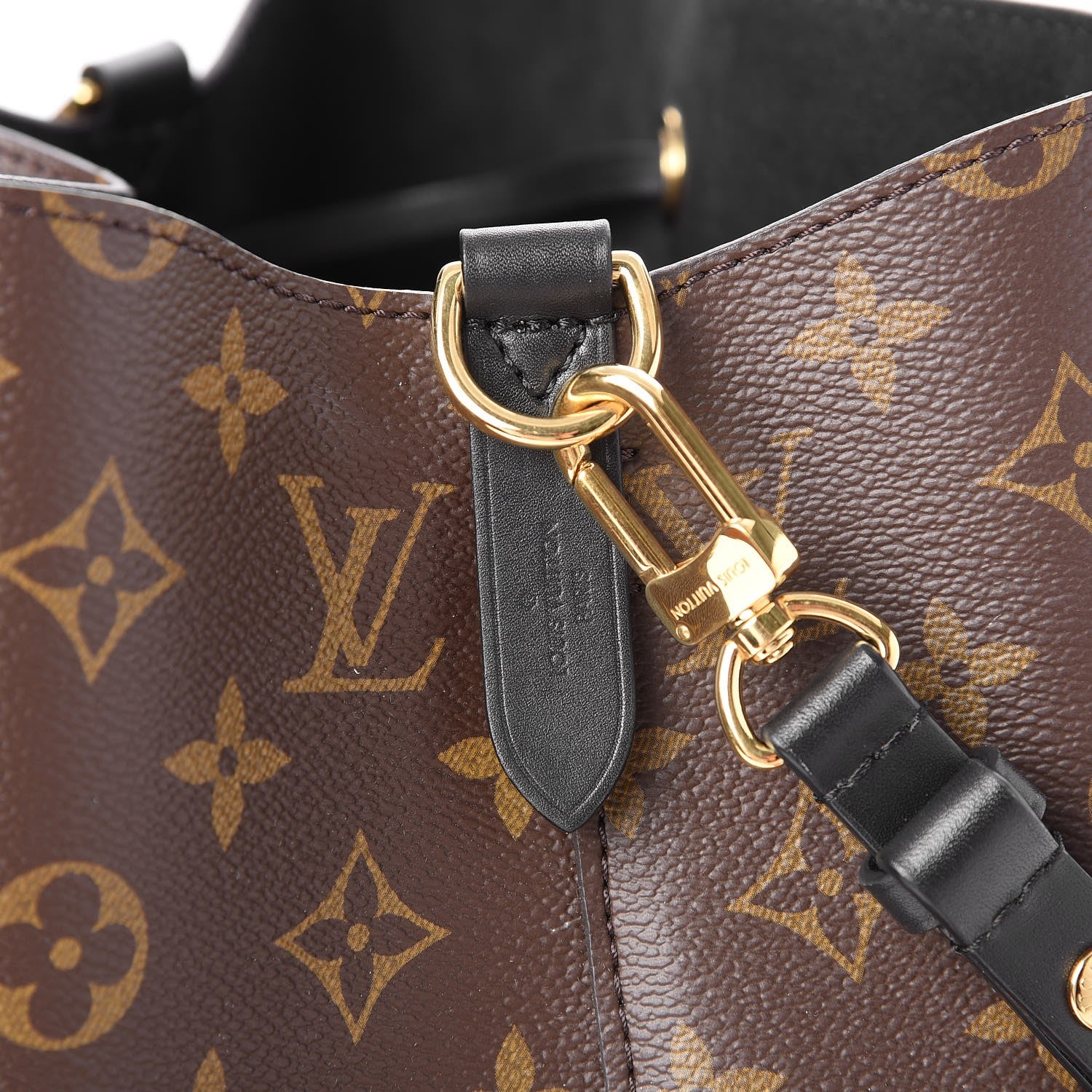 Louis Vuitton Monogram Neonoe MM Black 6 of 7