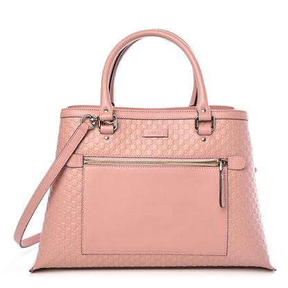 Gucci Soft Microguccissima Medium Tote Soft Pink 1 of 12