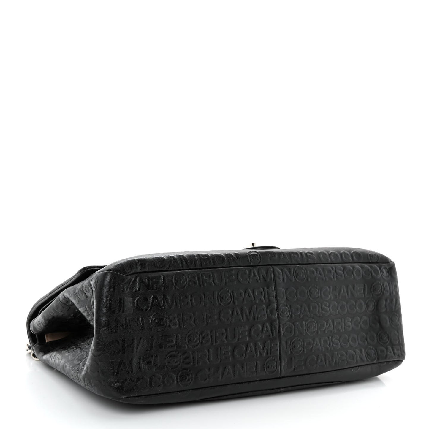 Calfskin Unlimited Jumbo Double Flap Black