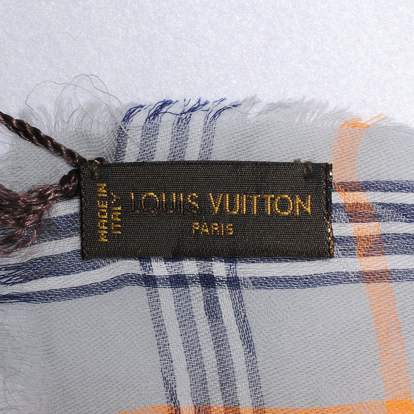 Wool Plaid Masai Tartan Rug Shawl Gris