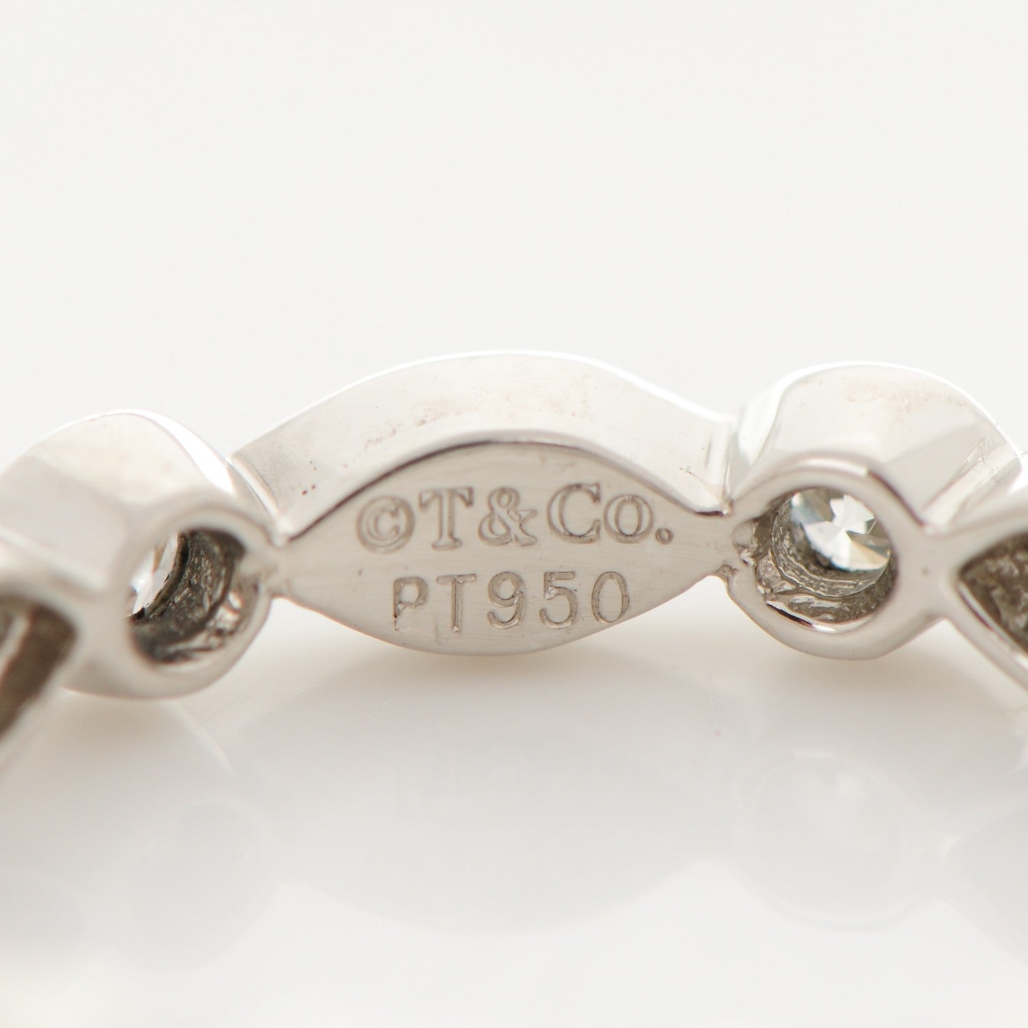 Tiffany Platinum Diamond Jazz Ring 4 4 of 4