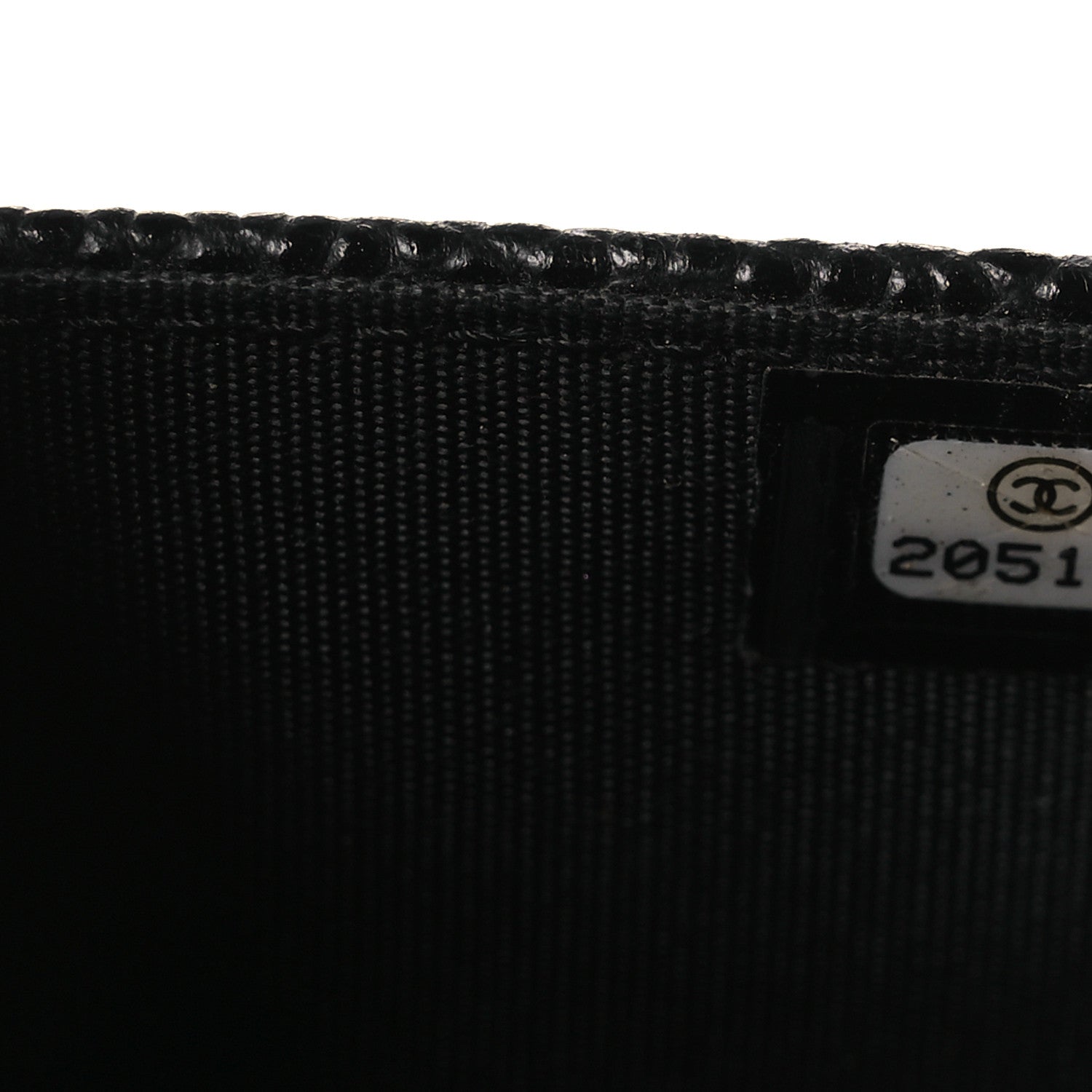 Chanel Caviar Timeless CC Wallet On Chain WOC Black 8 of 16