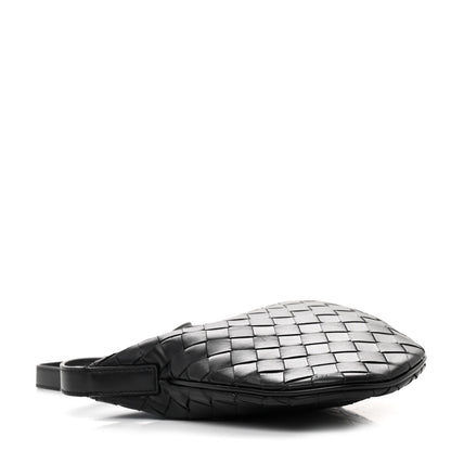 Bottega Veneta Calfskin Intrecciato Small Virgule Black 4 of 11