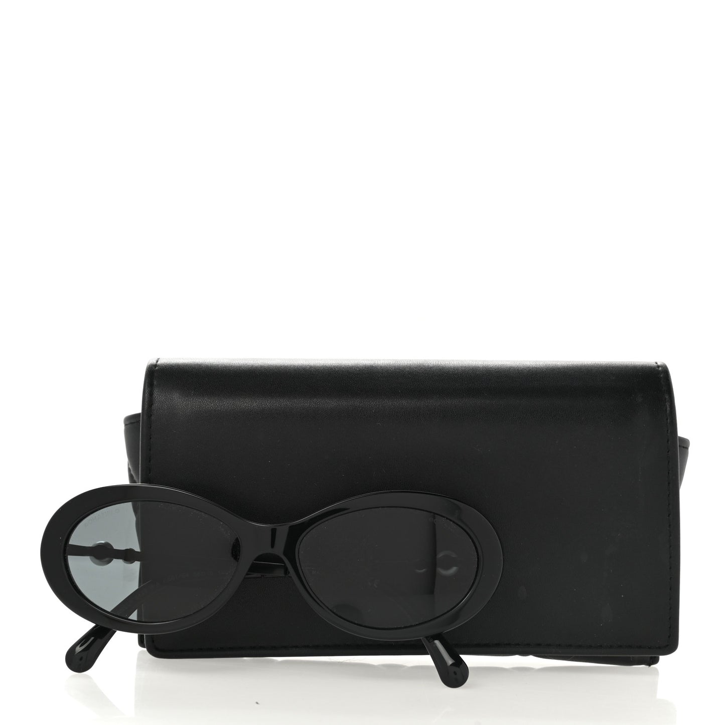 Acetate Pearl Sunglasses 5428-H Black