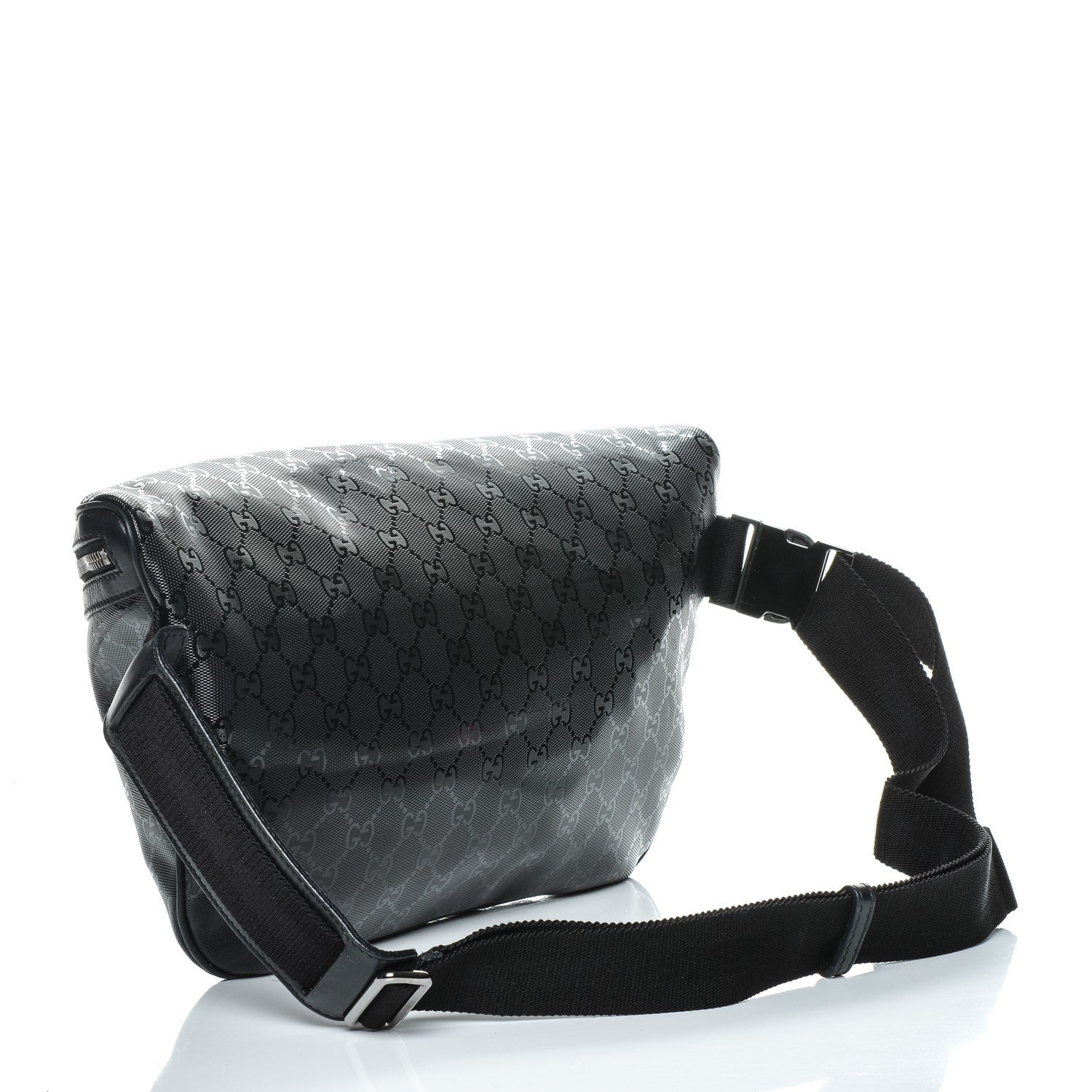 Gucci Imprime Monogram Belt Bag Black 3 of 7