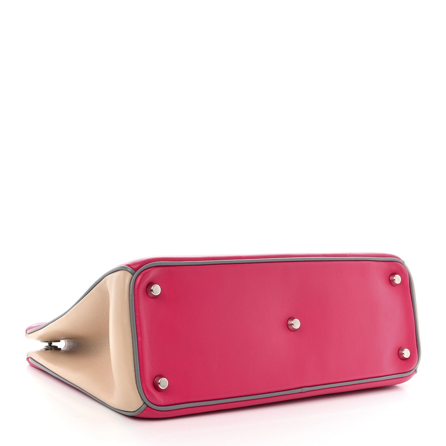 Smooth Calfskin Medium Tri-Color Diorissimo Multicolor