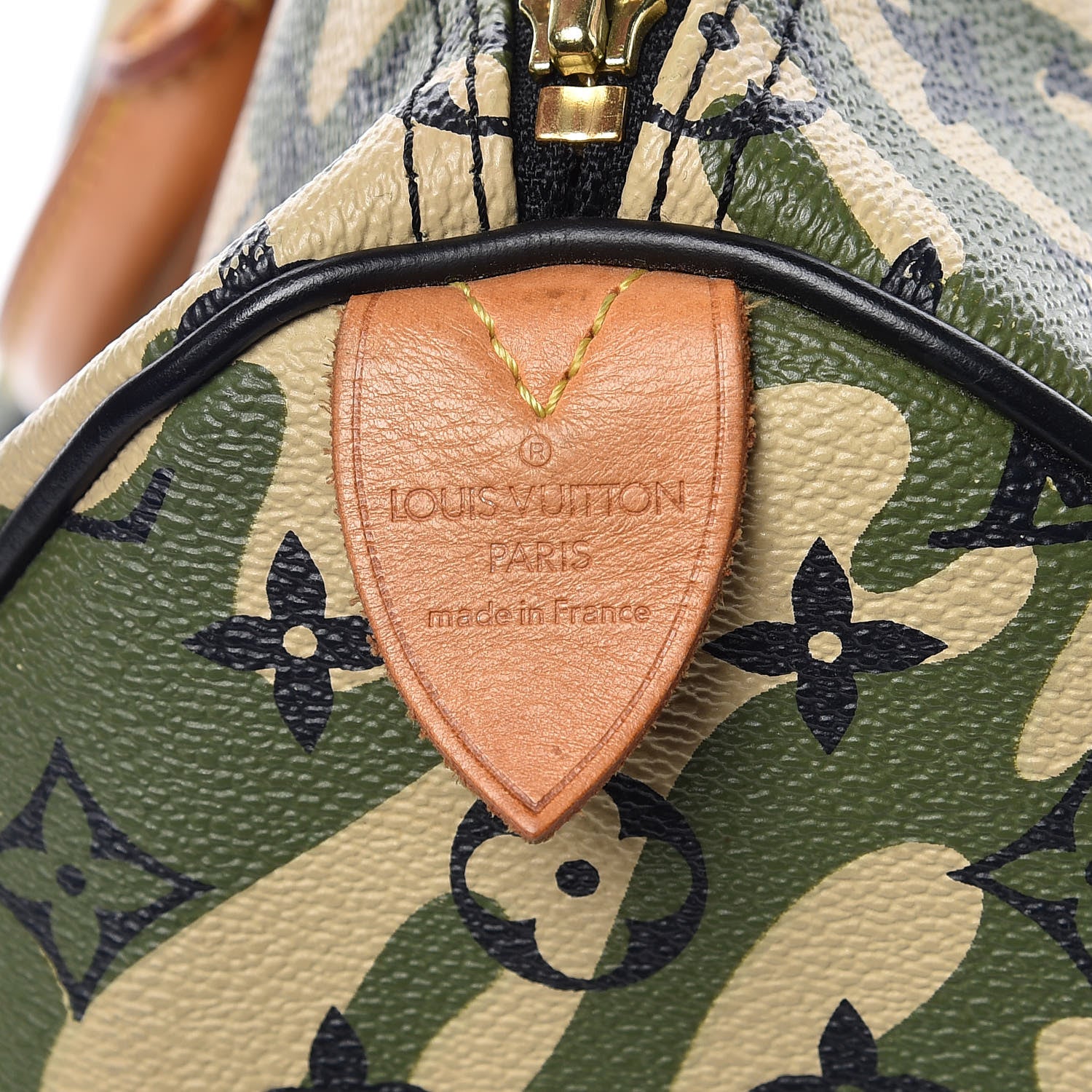 Louis Vuitton Monogramouflage Speedy 35 6 of 13