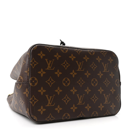 Louis Vuitton Monogram Neonoe MM Black 4 of 9