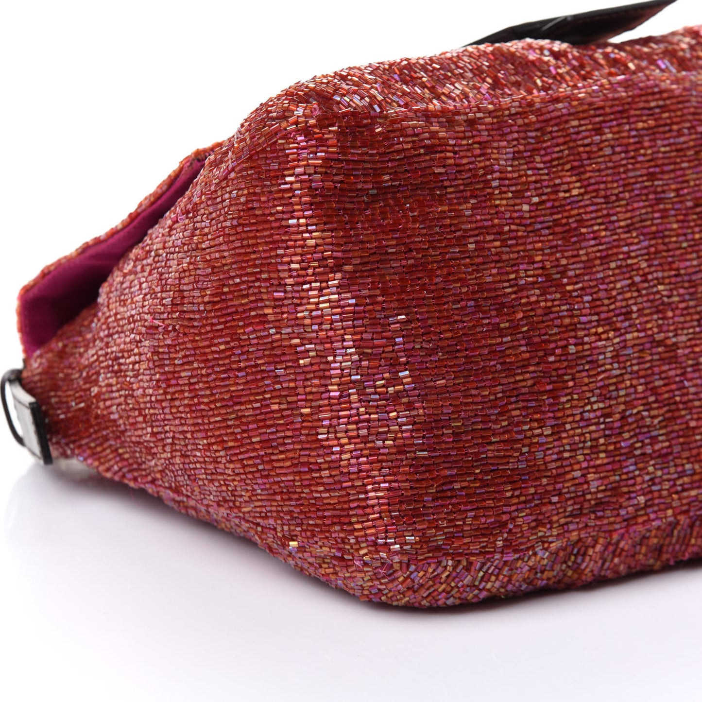 Beaded Baguette Red Pink