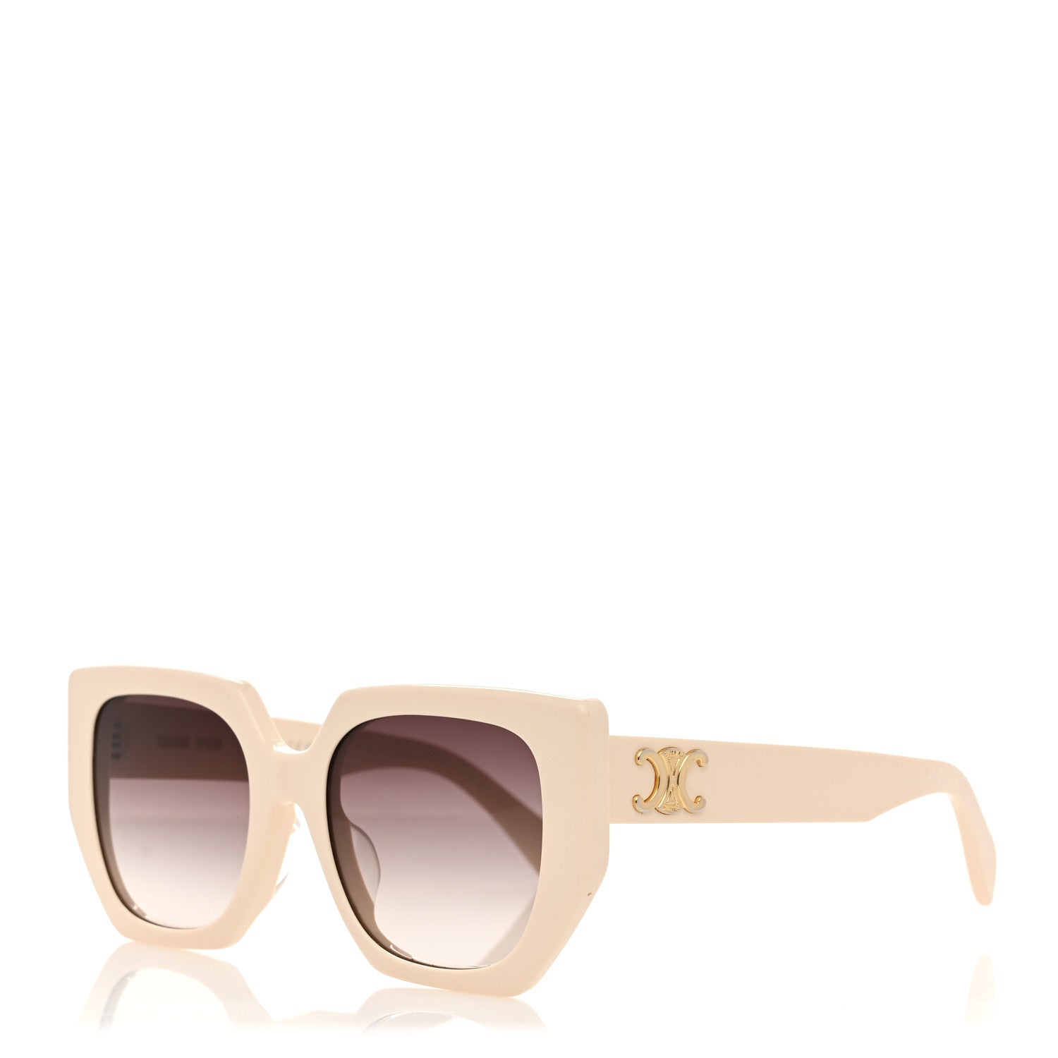 Celine Acetate Sunglasses CL40239F Ivory 1 of 7