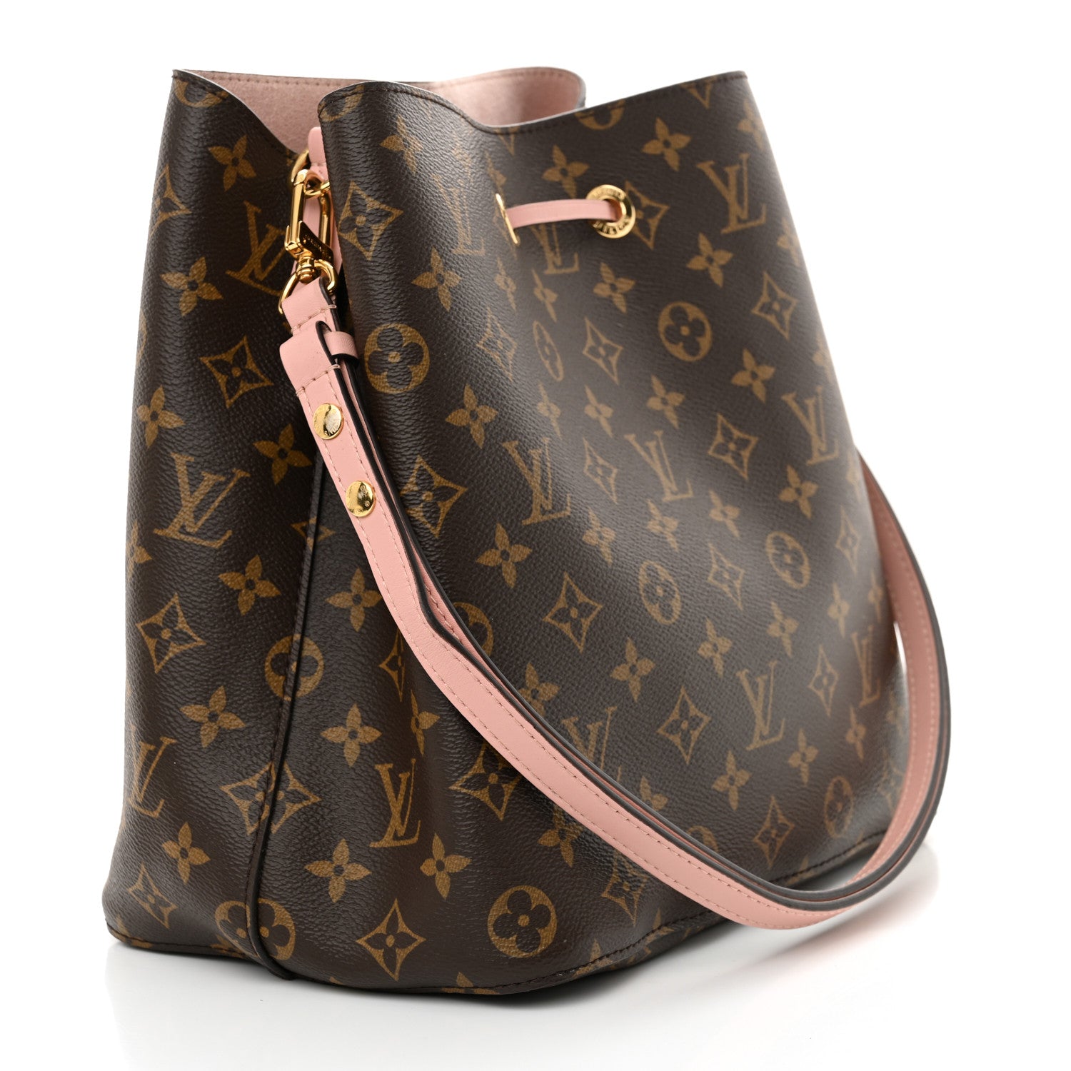 Louis Vuitton Monogram Neonoe MM Rose Poudre 3 of 14