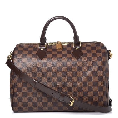 Louis Vuitton Damier Ebene Speedy Bandouliere 30 1 of 7