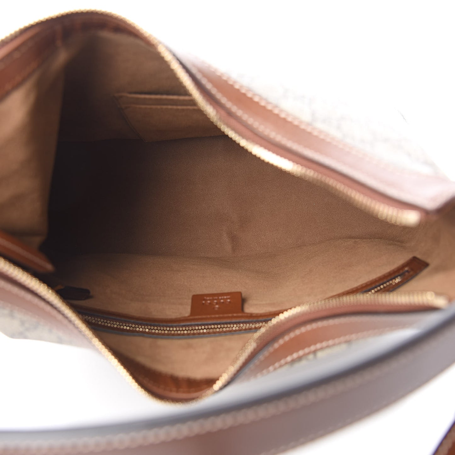 GG Supreme Monogram Linea A Hobo Brown