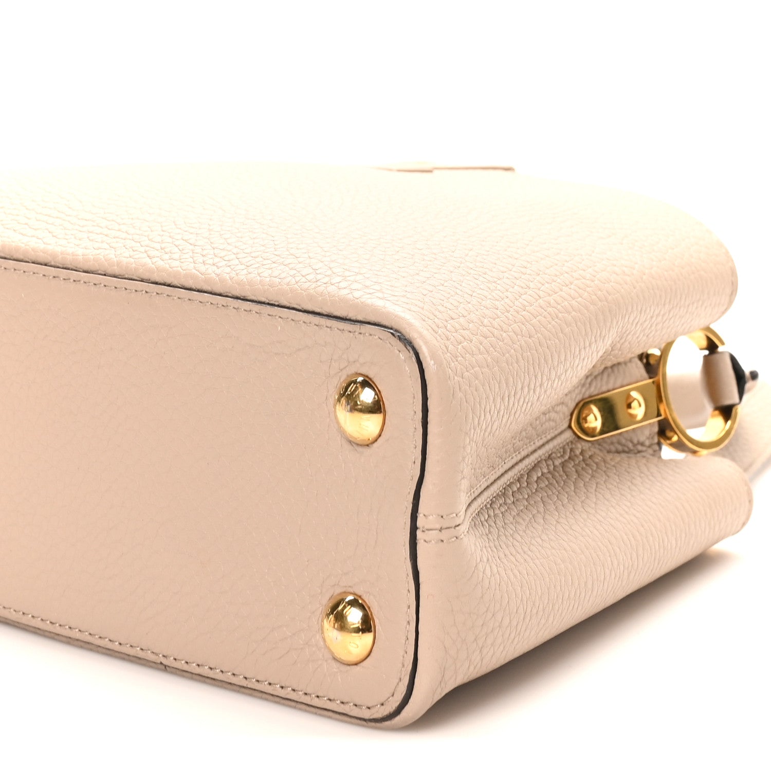 Louis Vuitton Taurillon Capucines BB Galet 8 of 8
