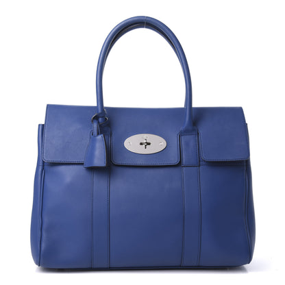 Mulberry Micrograin Calfskin Bayswater Porcelain Blue 1 of 8