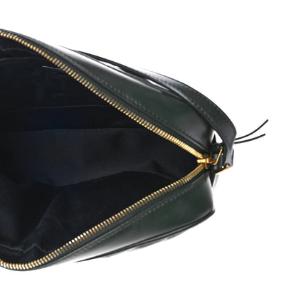 Saint Laurent Calfskin Matelasse Monogram Lou Camera Bag Vert Fonce 5 of 8