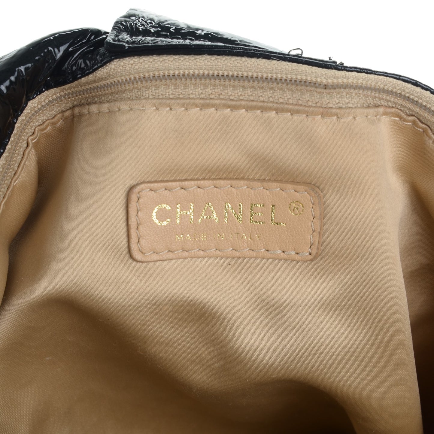 Vinyl XXL Rock and Chain Flap Black