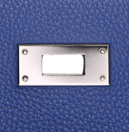 Hermes Togo Kelly Retourne 28 Bleu Electrique 15 of 32