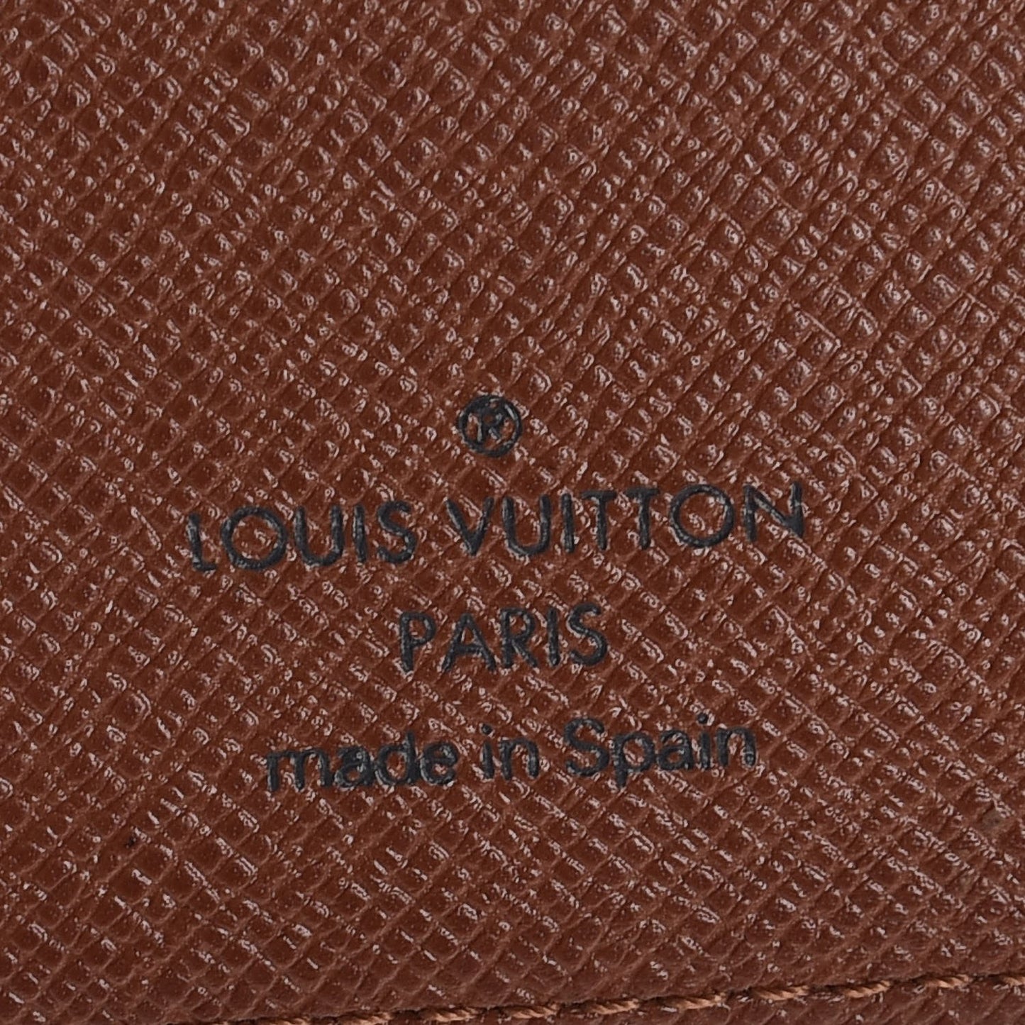 Monogram Pocket Agenda Cover