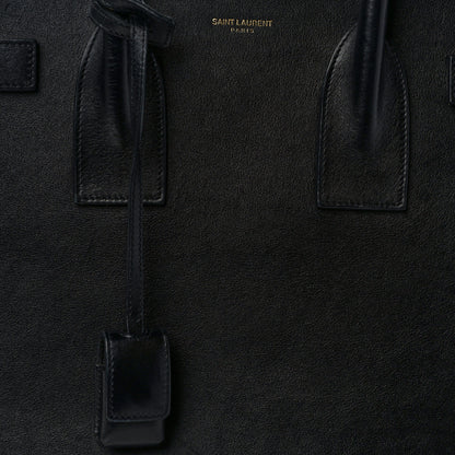 Saint Laurent Calfskin Small Sac De Jour Black 8 of 13