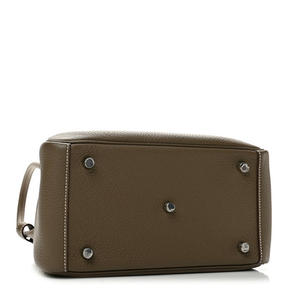 Hermes Taurillon Clemence Lindy 26 Etoupe 4 of 13