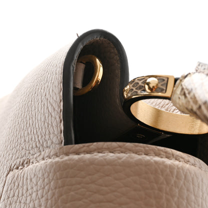 Louis Vuitton Taurillon Ayers Capucines BB Galet 12 of 12