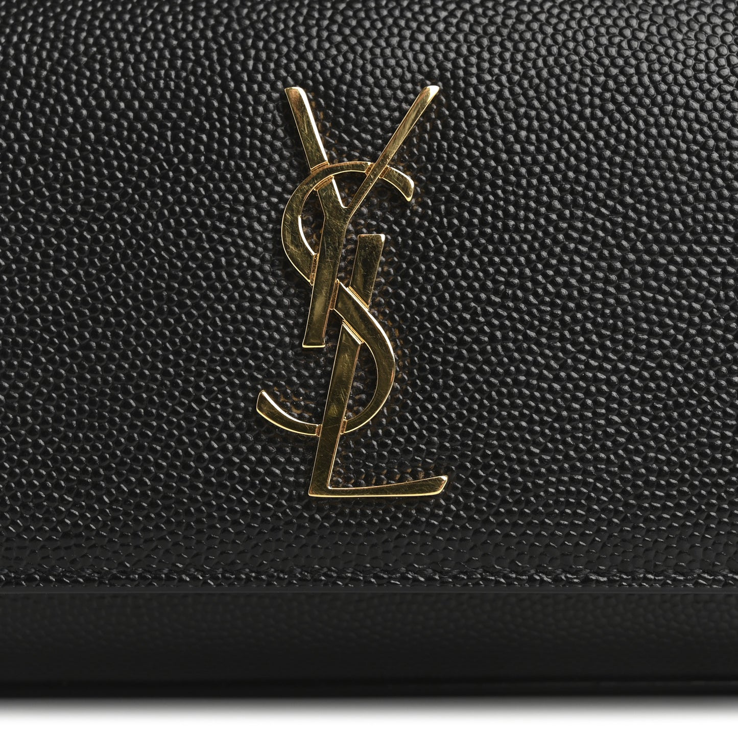 Grain De Poudre Monogram Kate Belt Bag Black