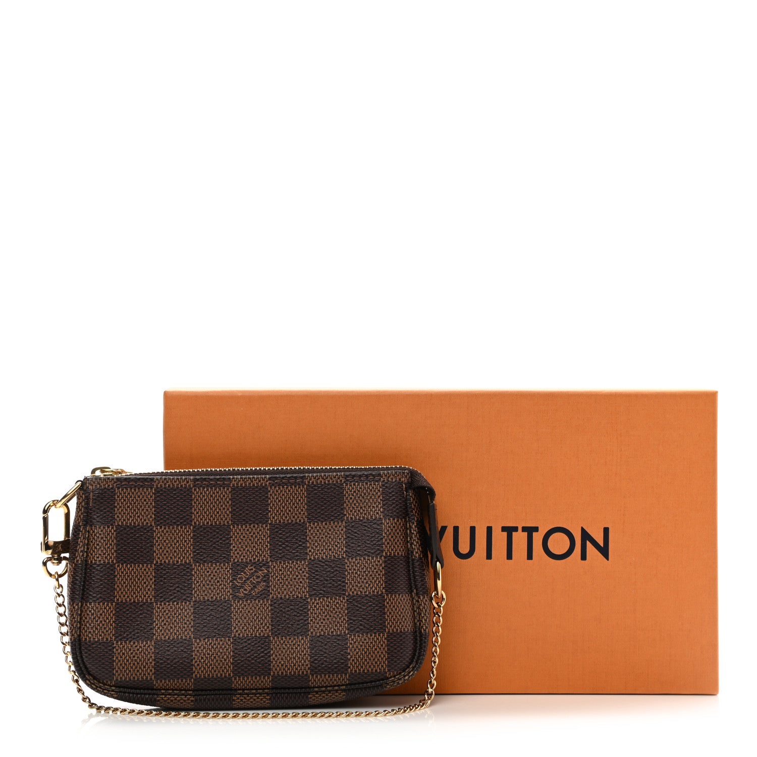 Louis Vuitton Damier Ebene Mini Pochette Accessories 8 of 8