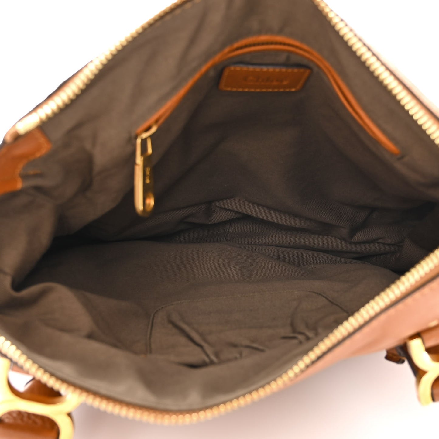 Calfskin Medium Marcie Satchel Tan