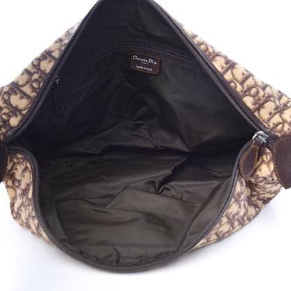 Christian Dior Monogram Buckle Hobo Marron Fonce 5 of 10