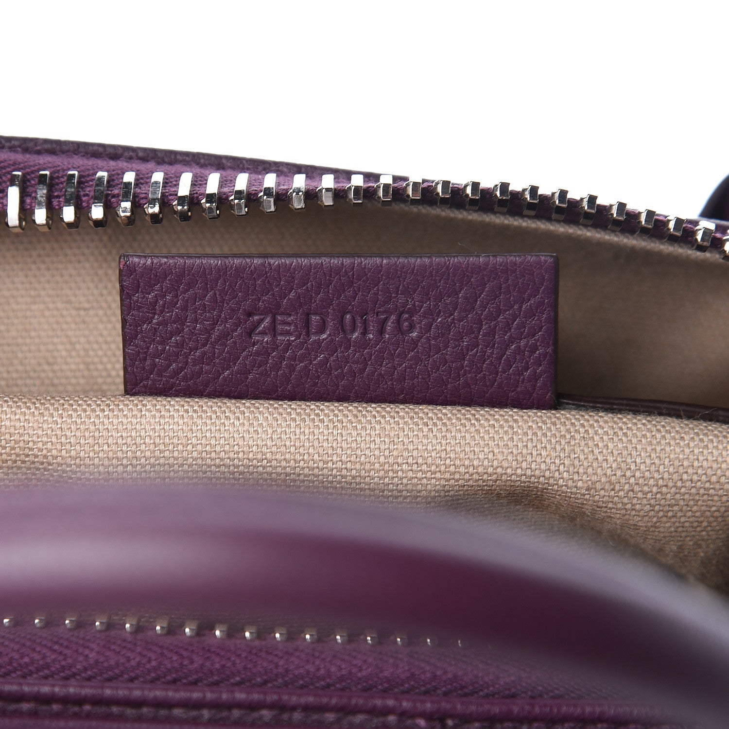 Givenchy Sugar Goatskin Small Antigona Dark Purple 7 of 10